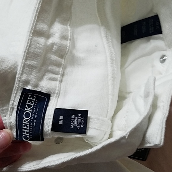 NWT! CHEROKEE HERITAGE WHITE JEANS - Picture 7 of 8